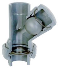 Obrázek k výrobku 2471 - Tvarovka - Kulový zpětný ventil Y 63 mm