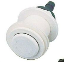 Obrázek k výrobku 2666 - Pneumatické tlačítko, včetně průchodu stěnou -- pro předvyrobené bazény