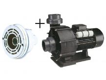 Obrázek k výrobku 3511 - Pumpa 66 m3/h, 230 V, 2,2 kW+hlavice protiproudu(tryska 40 mm+sání)