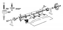 Obrázek k výrobku 3583 - Nastavitelné navíjecí zařízení s teleskopickou tyčí: 2,7 - 4,4 m